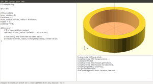 A simple ring, using parameters.